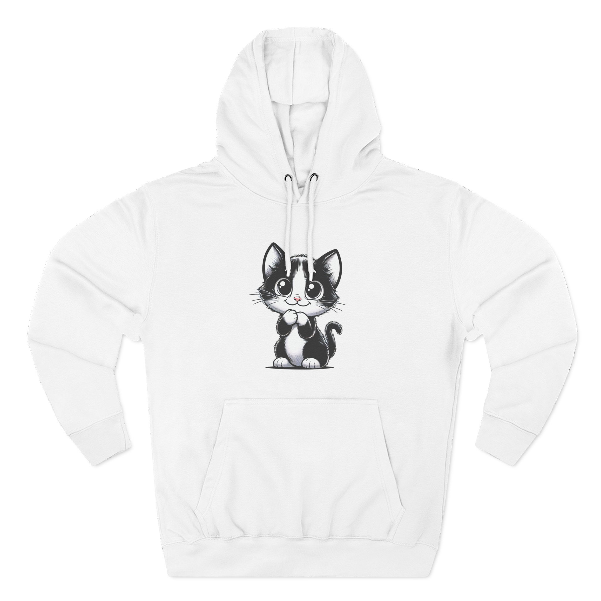 Three-Panel Fleece Hoodie - Image 2