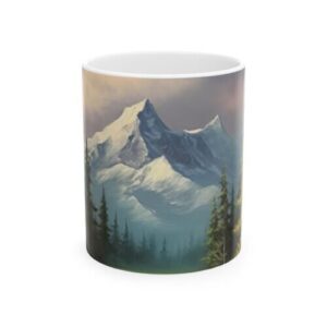 Your Daily Mountain Escape: Ceramic Coffee Mug