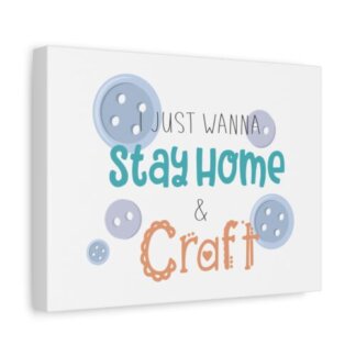 Stay Home & Craft Wall Art for Your Creative Space