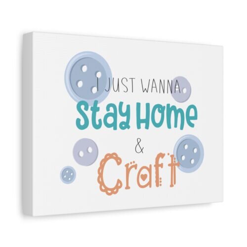 Stay Home & Craft Wall Art for Your Creative Space
