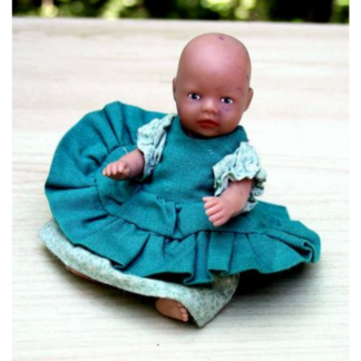 Vintage Dress Pattern for Mini Baby Born Dolls