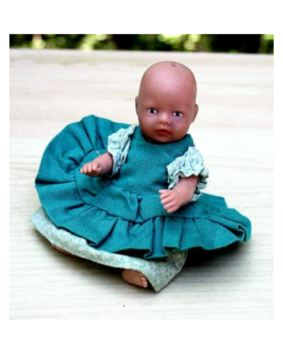 Vintage Dress Pattern for Mini Baby Born Dolls