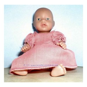 Make a Classic Pink Dress for Your Mini Baby Born Doll