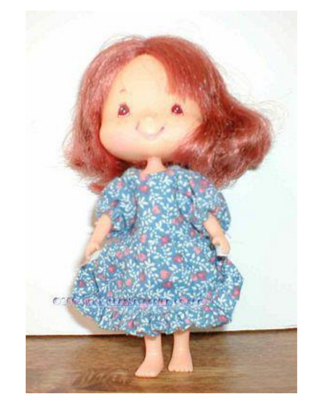 Easy Doll Dress Sewing Pattern for Kelly & Strawberry Shortcake