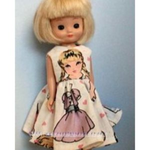Easy Doll Dress Pattern for Tiny Betsy, Madeline, Ginny & Stacey