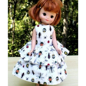 Tiny Betsy Doll Dress Pattern: Cute Buggy Outfit