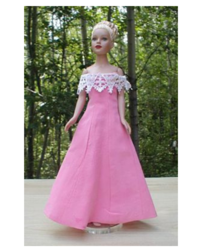 Tiny Kitty Collier Doll Fairytale Gown Sewing Pattern
