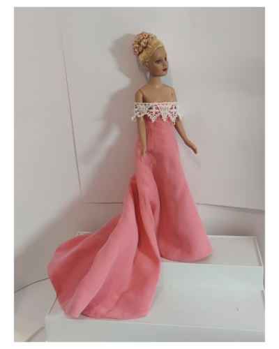 Tiny Kitty Collier Doll Princess Ball Gown Pattern: Make a Royal Dress