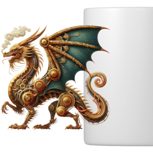 Machinery Myth Dragon Coffee Mug