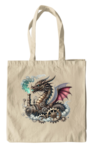 Steam Power Dragon Tote