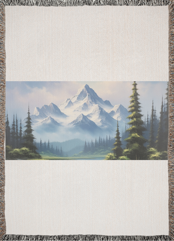 Tranquil Peaks Evergreen Blanket 1 Tranquil Peaks Evergreen Blanket