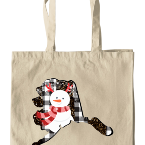 Buffalo check carryall tote