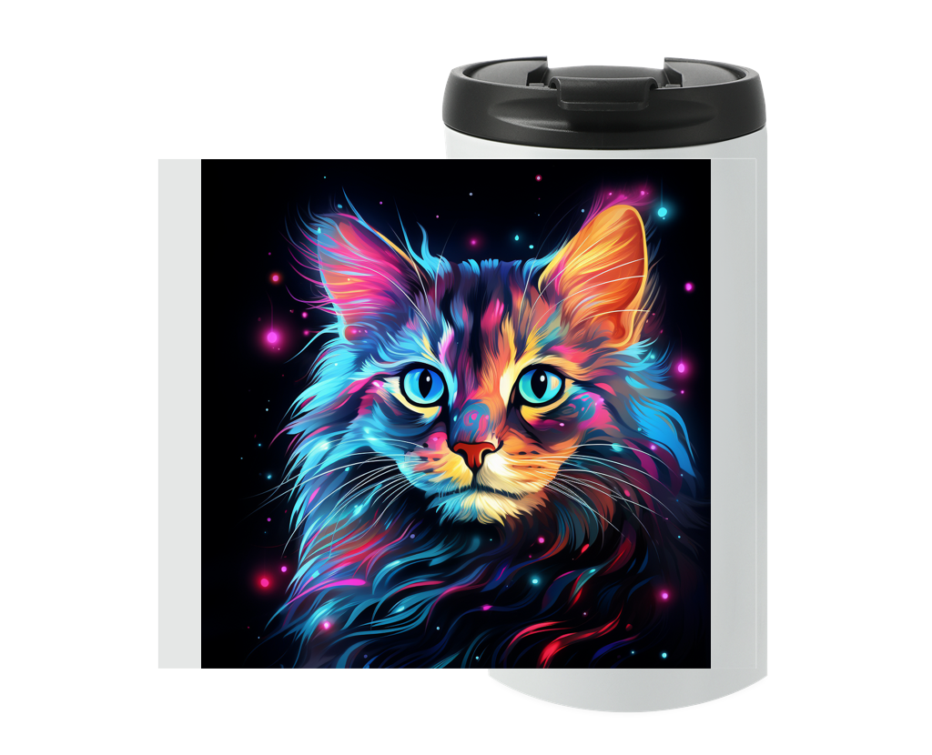 Cosmic Cat Travel Mug