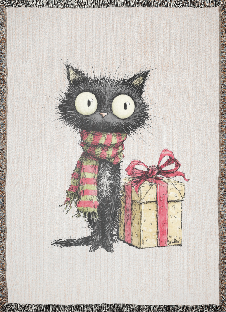 Winter Wishes Cat Blanket