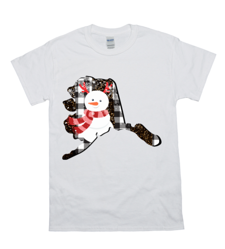 Frosty Frontier Plaid T-Shirt