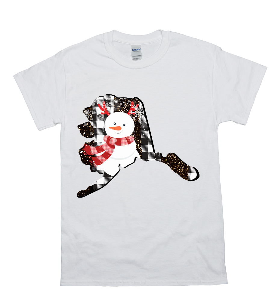 Frosty Frontier Plaid T-Shirt