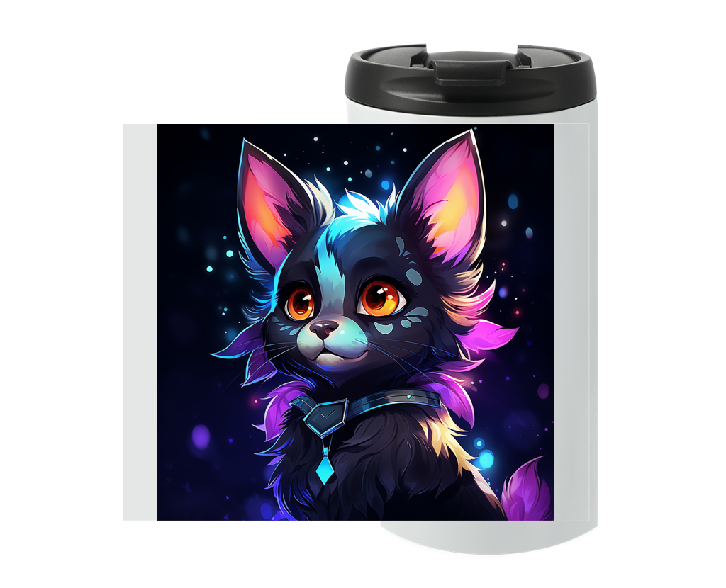 Neon Spirit Travel Mug