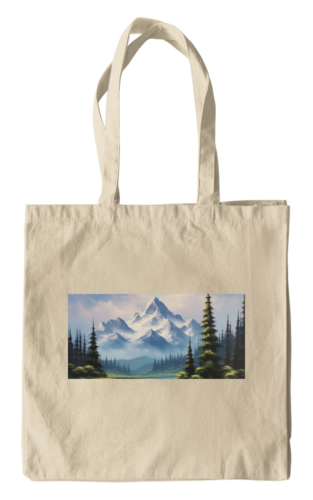 Misty Mountain Peaks Tote