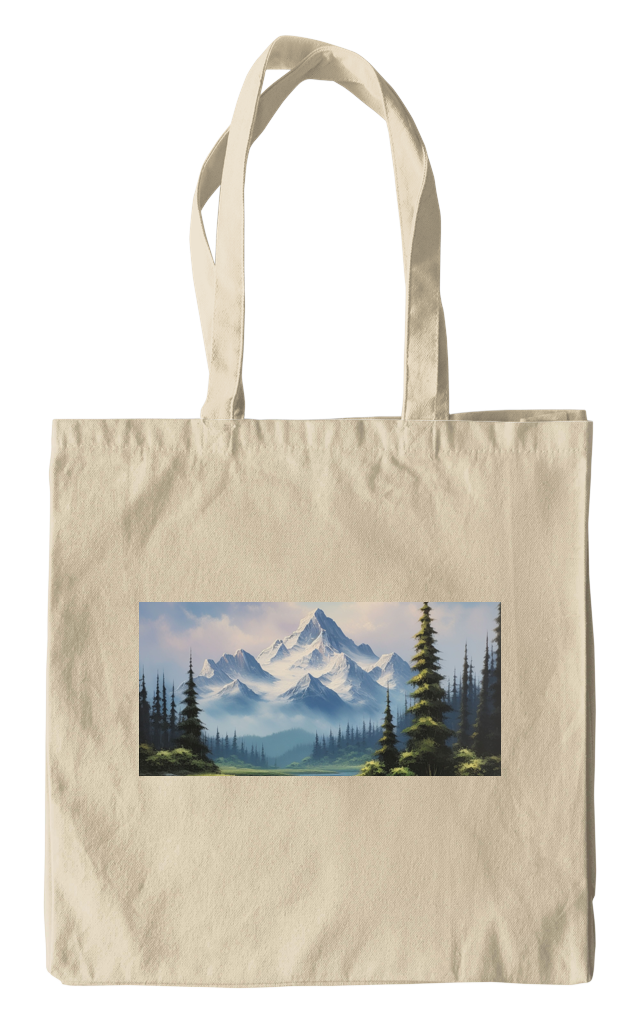 Misty Mountain Peaks Tote
