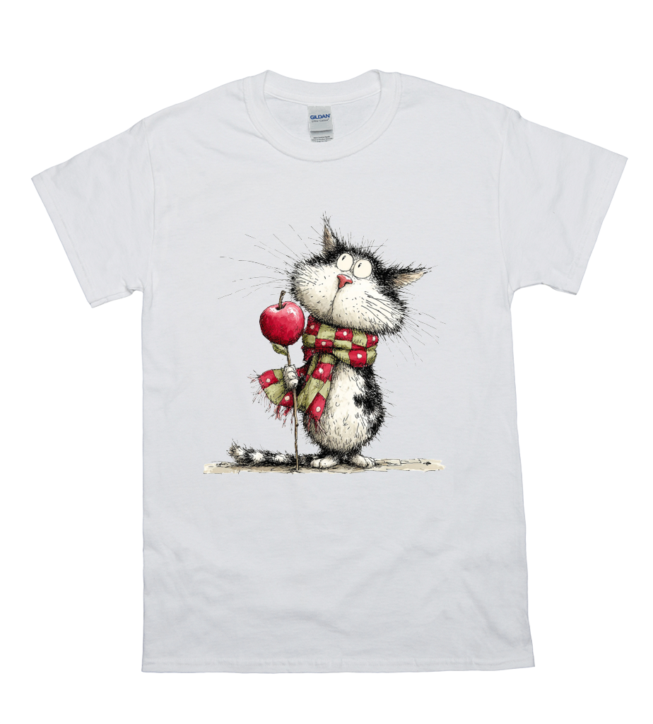 Cozy Autumn Cat T-Shirt